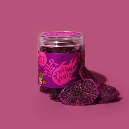 Dried Dragon Fruits Chews for