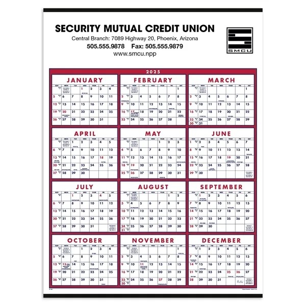 Triumph® Calendars Span-A-Year Calendar for