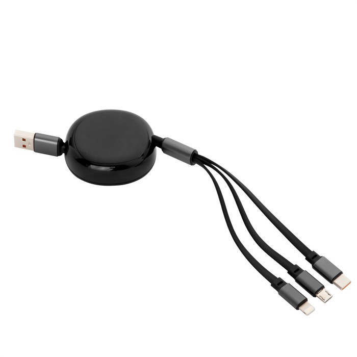 Retractable charging cable "JACK" for
