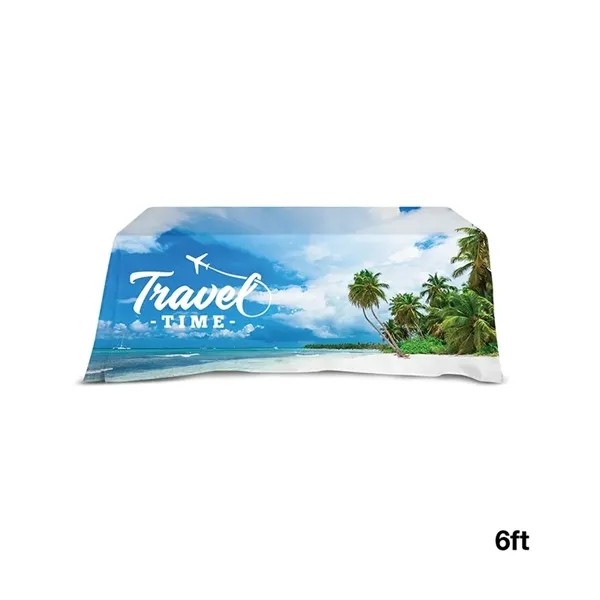 DisplaySplash 6' Open Back Table Throw for