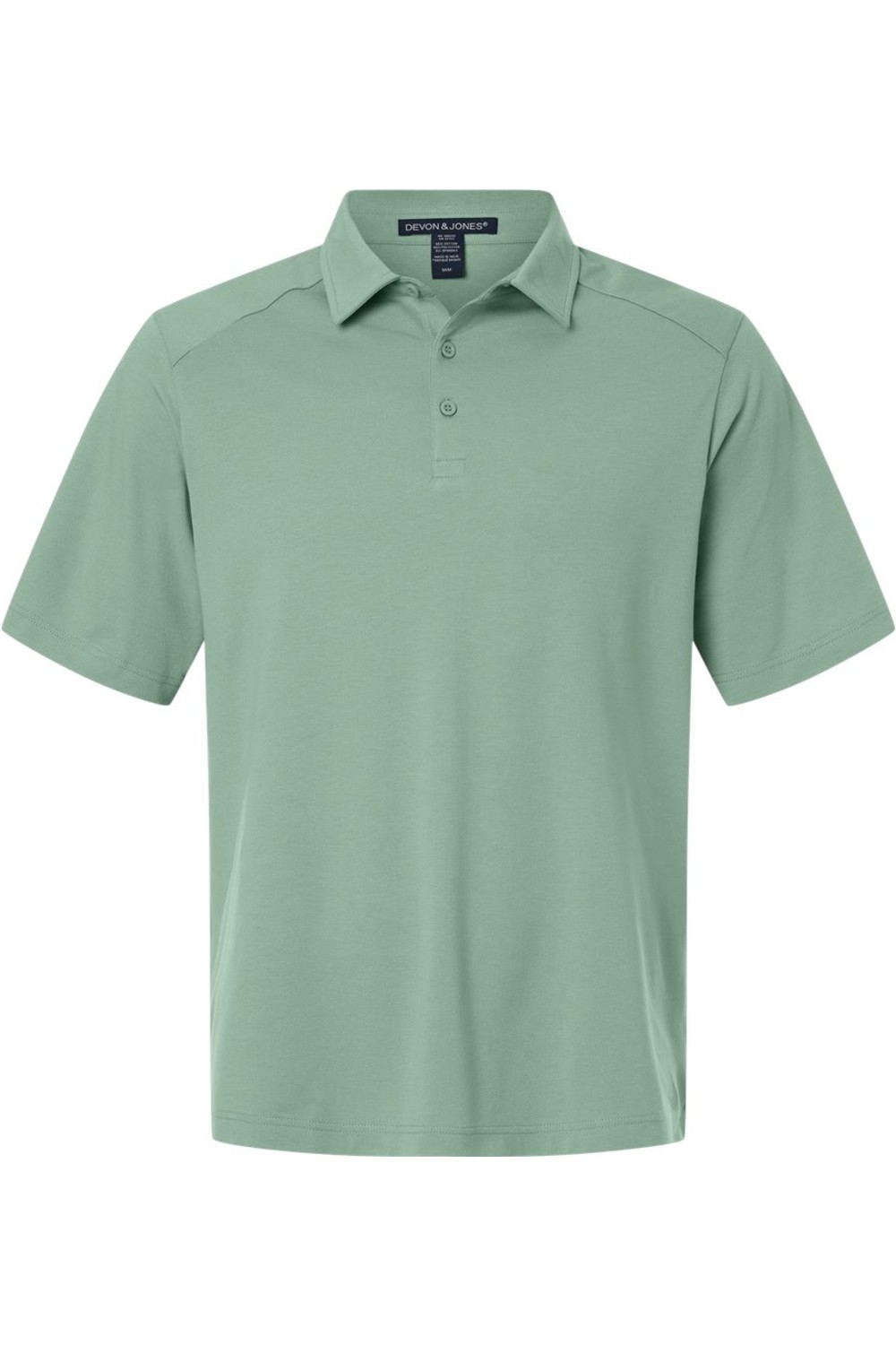 Devon & Jones Men's Seaton Pebble Textured Polo for