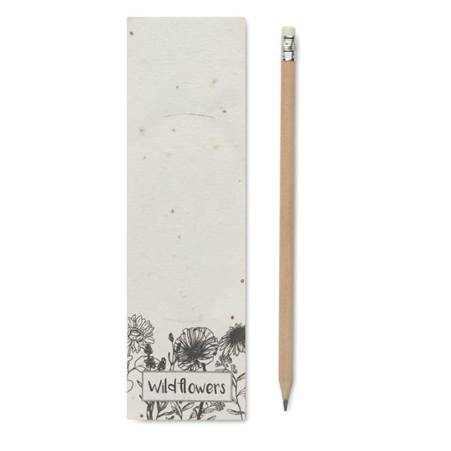 Pencil in Seed Paper for