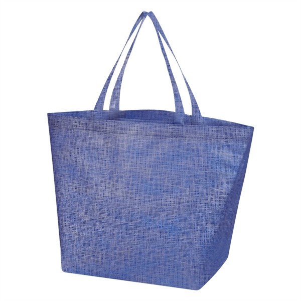 Crosshatch Non-Woven Tote Bag for