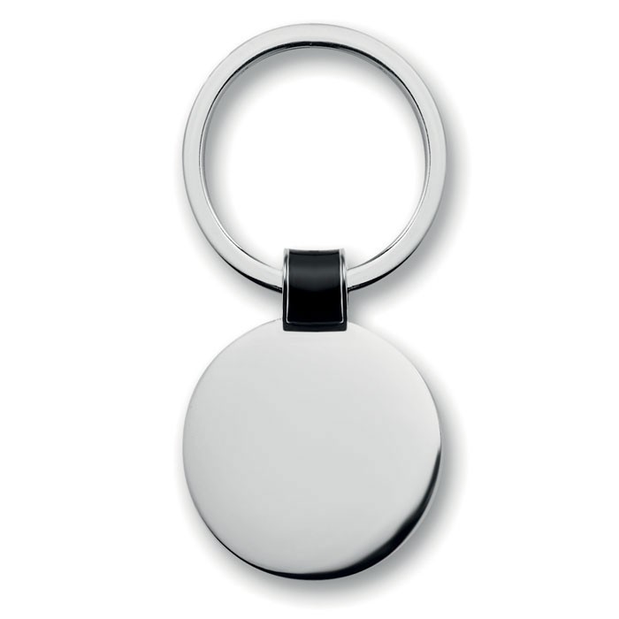 Metal Round Keyring for