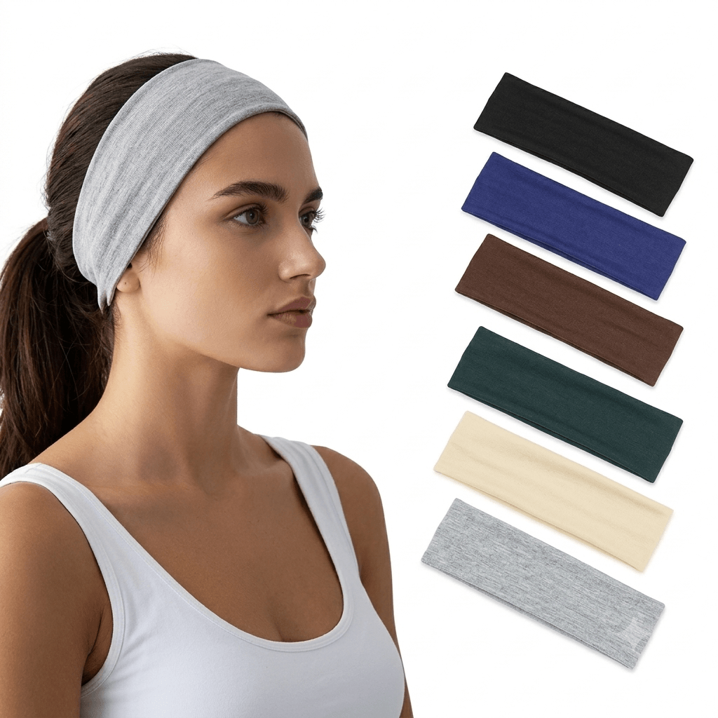 Embroidered Sports Headband for