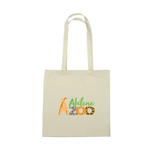 Full Color 4 oz. Recycled Cotton Tote Bag for