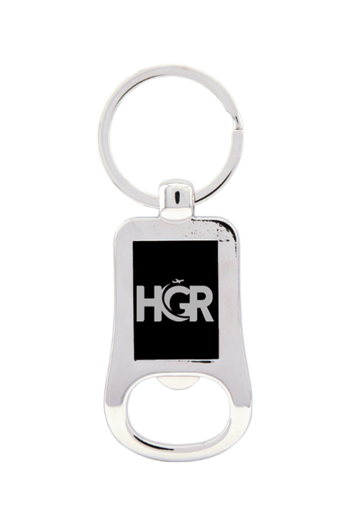 2 1/8 Bottle Opener Keychain for