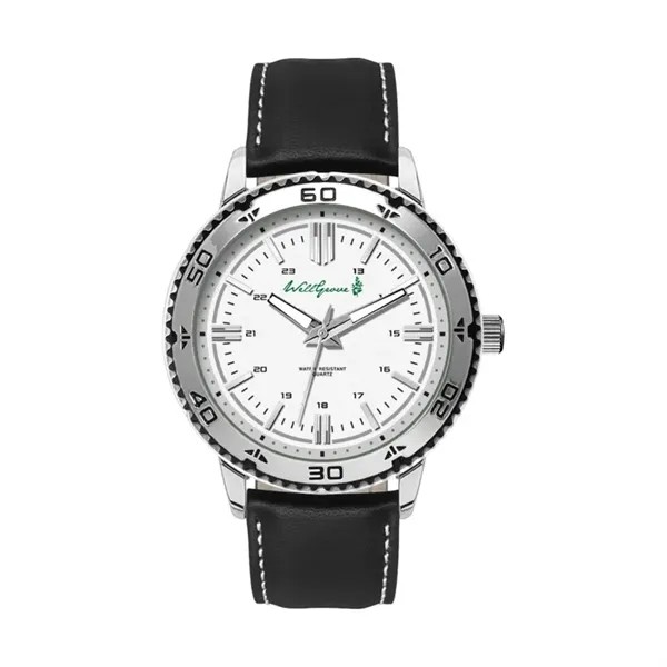 46MM, SILVER METAL CASE, 3-HAND MVT for
