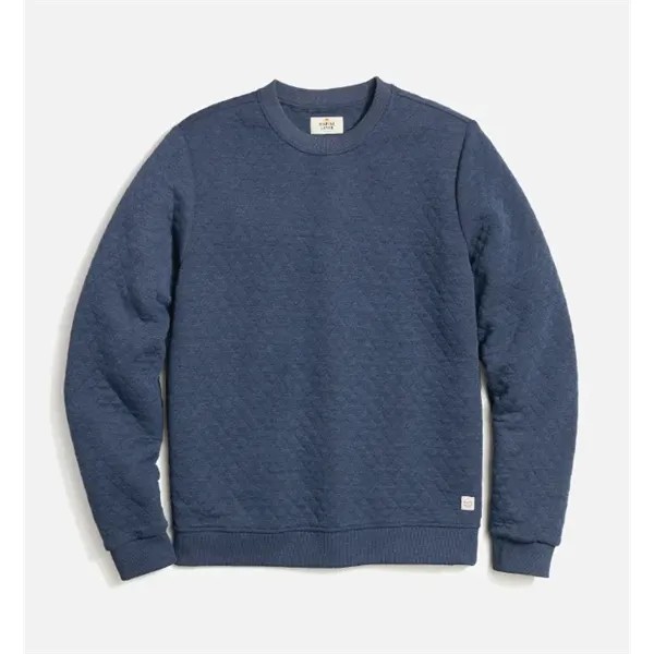 Marine Layer Men's Corbet Quilted Crewneck for