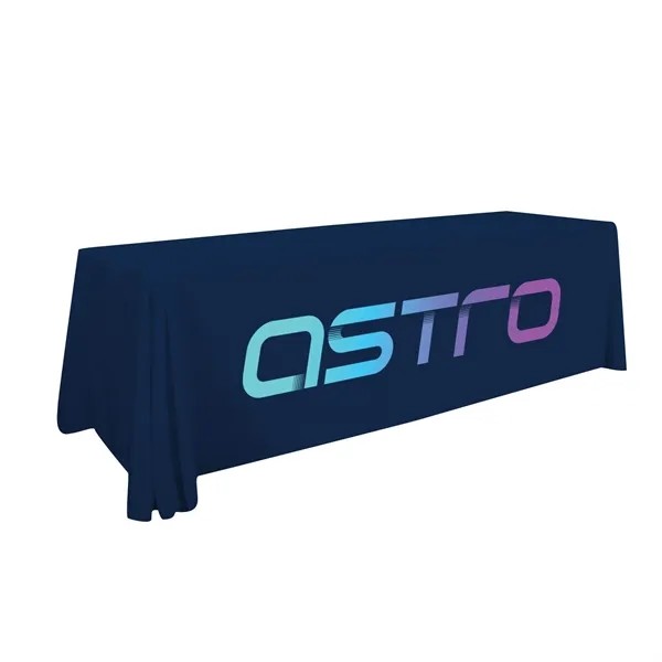 8'  LazerLine 3-Sided Throw Full-Color Front Only for