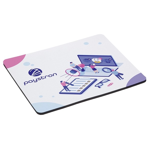 Accent Dye Sublimated Mouse Pad with Antimicrobial Additive for