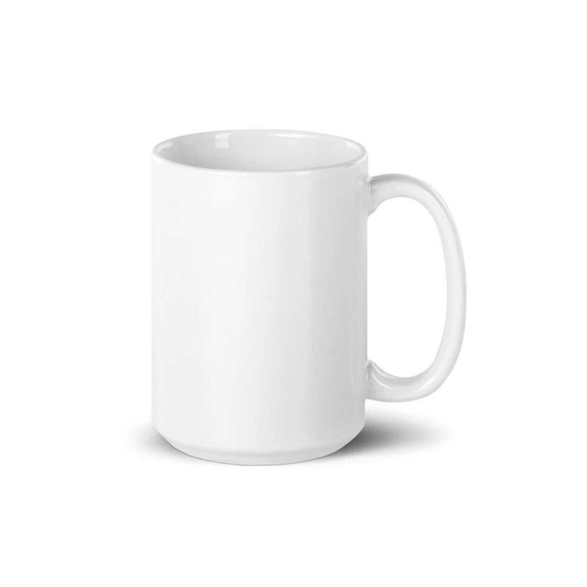 White Glossy Mug 15oz for