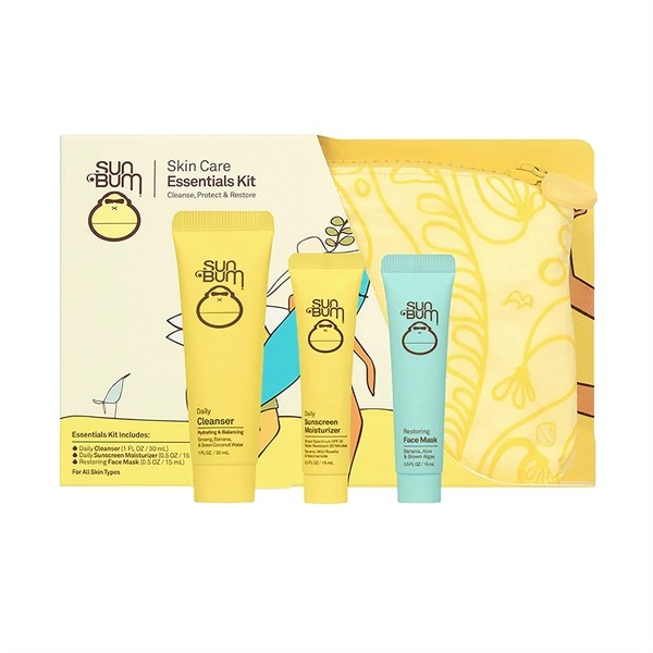 Sun Bum Skin Care Essentials Kit for