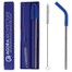 Blue Case W/Blue Tipped Straw