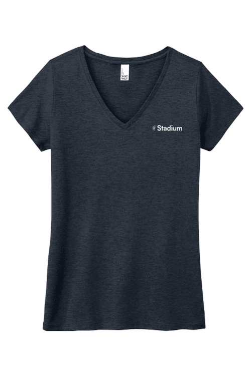 District Women's Perfect Tri V-Neck Tee for