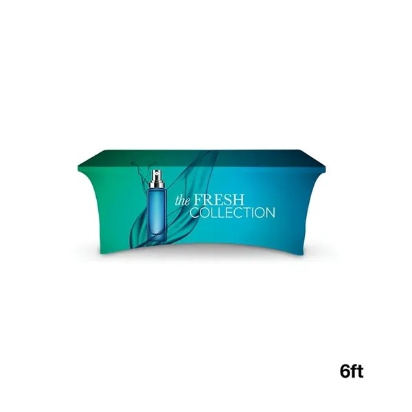 DisplaySplash 6' Stretch Table Cover for