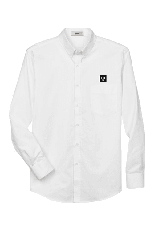 CORE365 Men's Operate Long-Sleeve Twill Shirt for