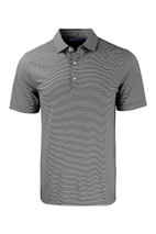 Cutter & Buck Forge Recycled Double Stripe Four-Way Stretch Mens Polo