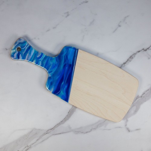 Marbled Resin Wood Board for