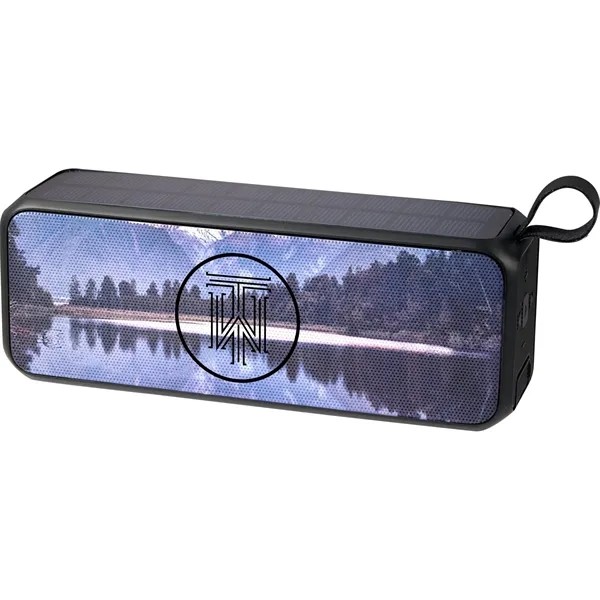 Solar Sound Outdoor Bluetooth Speaker for