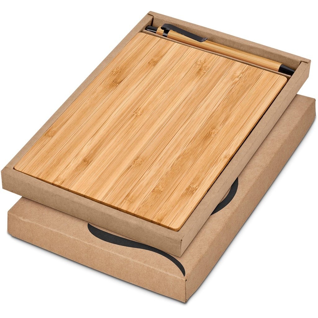Bamboo Notepad & Pen for