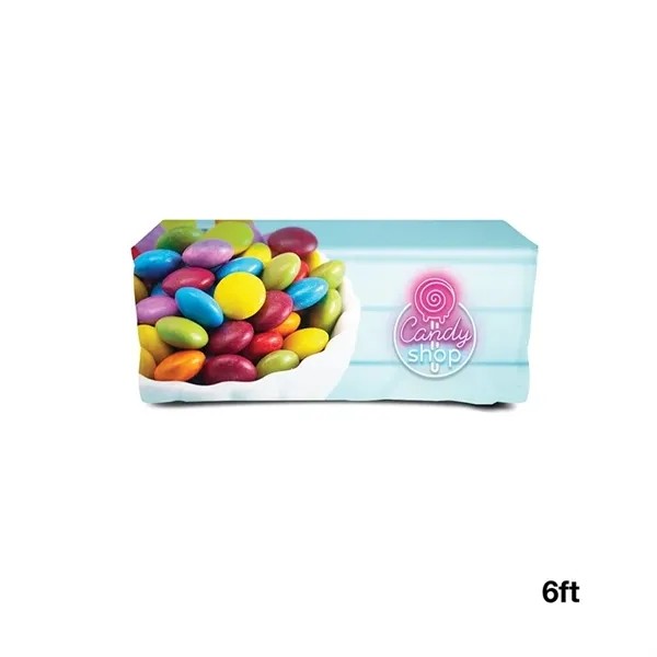 DisplaySplash 6' Fitted Table Cover for