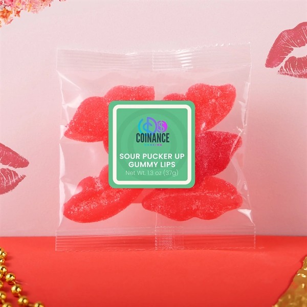 Jelly Belly Sour Pucker Lips: Taster Packet for
