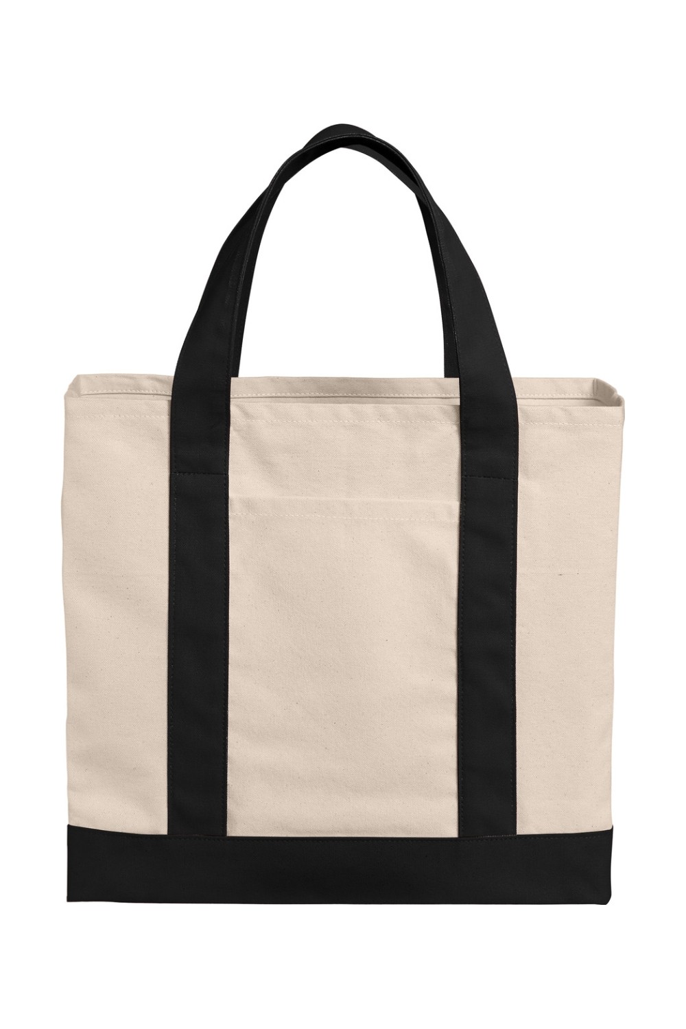 Port Authority Cotton Canvas Two-Tone Tote for