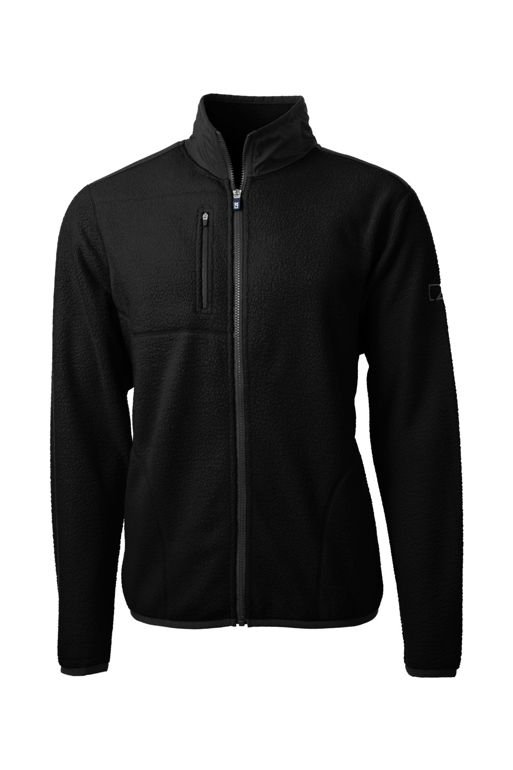 Cutter & Buck Cascade Epic Comfort Recycled Sherpa Fleece Mens Full Zip Jacket for