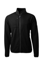 Cutter & Buck Cascade Epic Comfort Recycled Sherpa Fleece Mens Full Zip Jacket