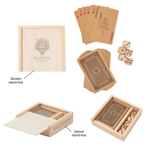 Playing Card & Dice Set for