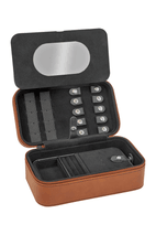 7 1/2" X 4 1/2" Leatherette Jewelry Box with Black Lining