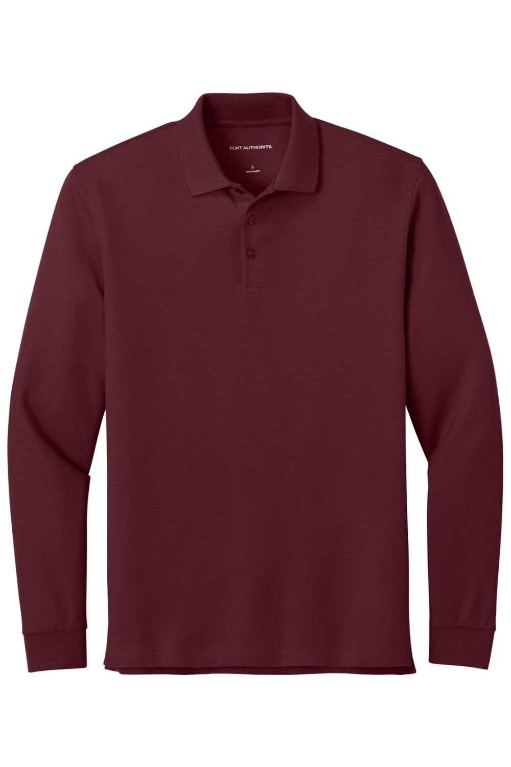 Port Authority Wearever Signature Pique Long Sleeve Polo for
