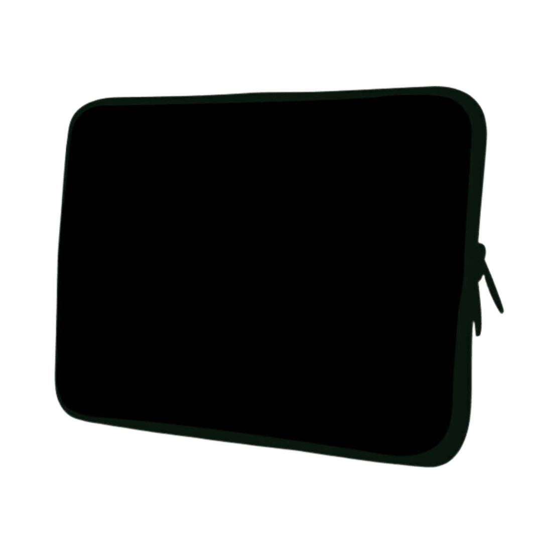 Black Laptop Sleeve for
