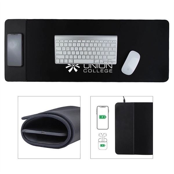 Jacob Wireless Charging Mouse Pad for