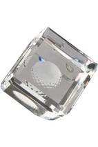 3" x 3" Crystal Cube
