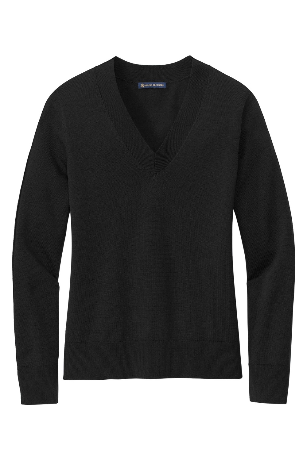 Brooks Brothers Women's Cotton Stretch V-Neck Sweater for