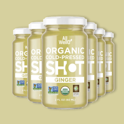 Organic Cold-Pressed Ginger Shot 2 fl oz for