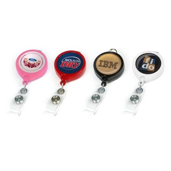 Retractable Badge Holder, Heavy-Duty for