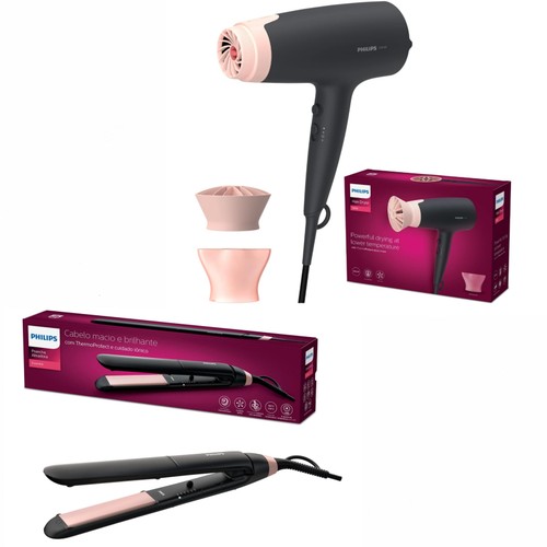 Philips Hair Dryer & Hair Iron Combo for