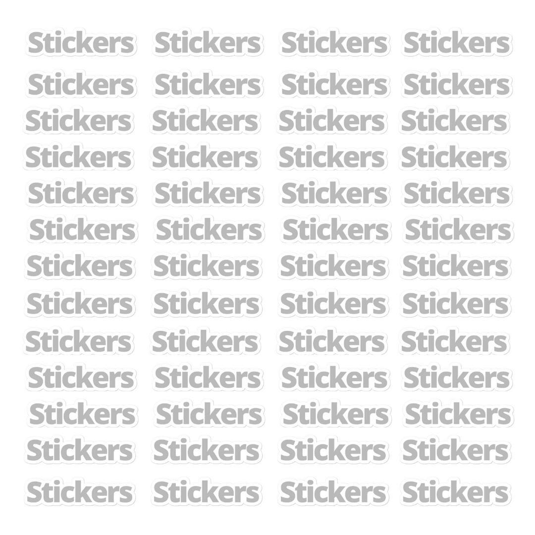 Decal Sticker Sheet -  76 units for