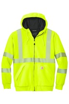 Carhartt ANSI 107 Class 3 Lined Full-Zip Sweatshirt
