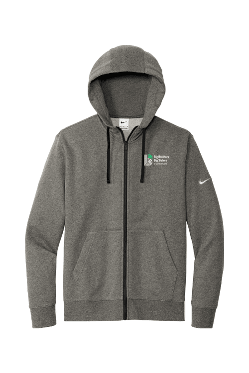 Nike Club Men's Fleece Sleeve Swoosh Full-Zip Hoodie for