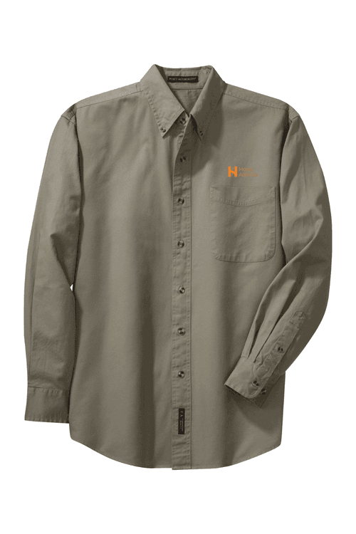Port Authority Tall Long Sleeve Twill Shirt for