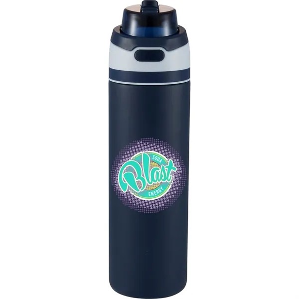 Elvin 28oz Recycled Stainless Flip Straw Bottle for