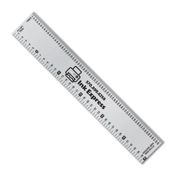 Metalphoto 6" Ruler - Printing and Publishing, Aluminum for
