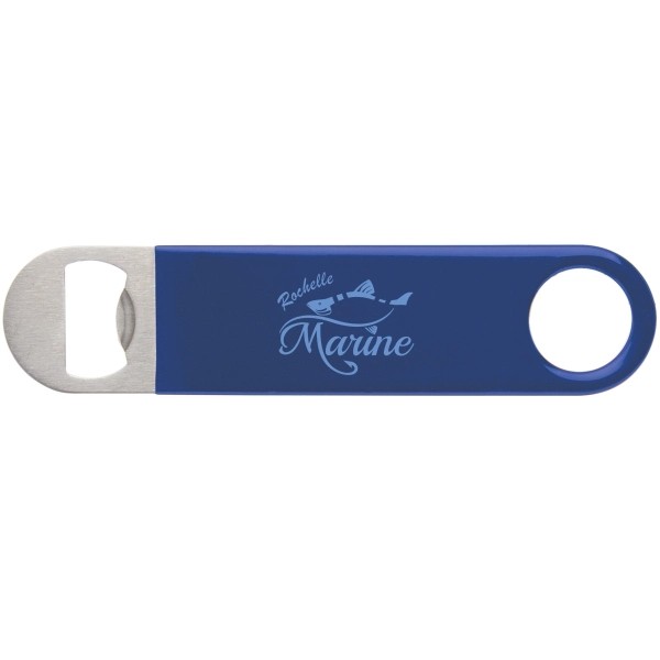 Color Wrapped Classic Paddle Bottle Opener for