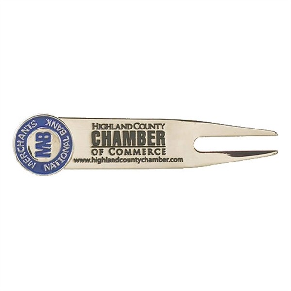 Soft Enamel Divot Tool & Ball Marker for