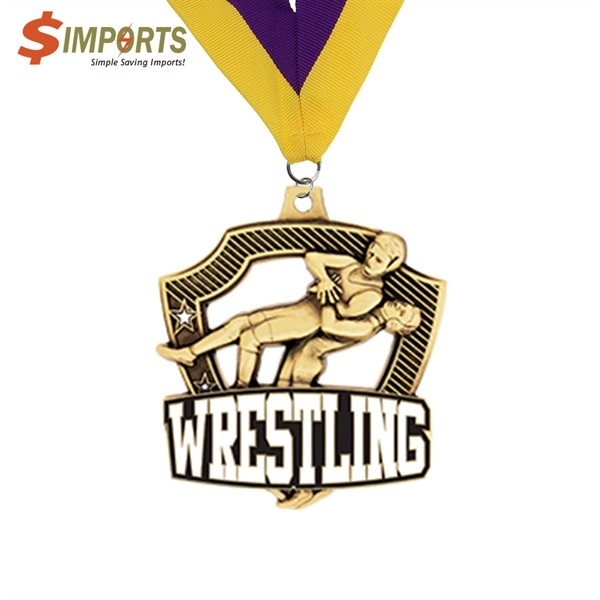 Zinc Alloy Soft Enamel Medal (Simports) for