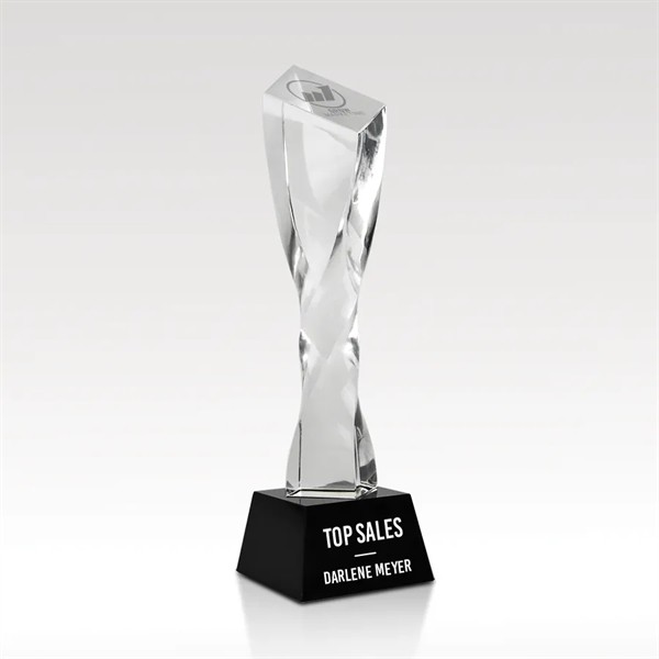 10" Crystal Award Cobra Twist for